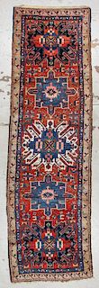 Antique Karadja Rug, Persia: 3' x 10'8''