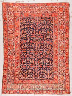 Antique Malayer Rug, Persia: 4'11'' x 6'6''