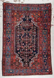 Antique West Persian Rug: 4'6'' x 6'3''