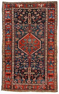 Antique Hamadan Rug, Persia: 3'7'' x 5'9''