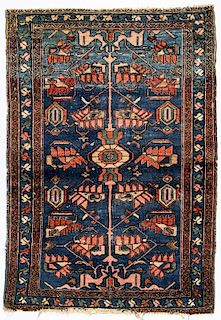 Antique Hamadan Rug, Persia: 3'3'' x 4'7''