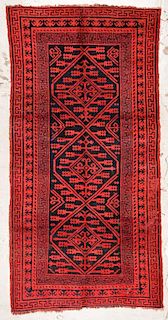 Antique Central Asian Rug: 5'2'' x 10'1''