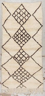 Modern Beni Ourain Rug, Morocco: 3'3'' x 6'10''