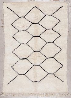 Modern Beni Ourain Rug, Morocco: 5' x 7'1''