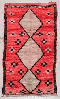 Vintage Moroccan Rug: 5'2'' x 8'10''