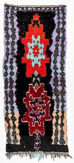 Vintage Moroccan Rug: 2'9'' x 6'8''