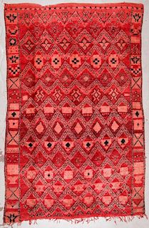 Vintage Moroccan Rug: 6'8'' x 10'5''