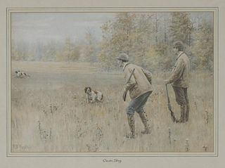 Arthur Burdett Frost (1851-1928) A Day's Shooting