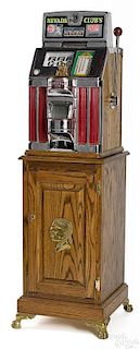 Jennings Nevada Club's 25-cent lslot machine