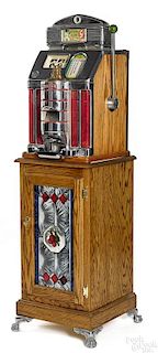 Jennings 5-cent Nevada Club slot machine