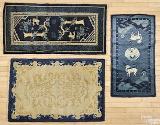Six Chinese mats, early/mid 20th c.