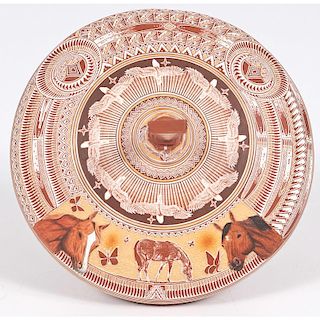 Wallace Nez (Dine, b.1972) Navajo Pottery Seed Jar