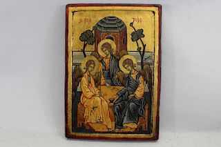 Russian Icon "The Holy Trinity"