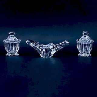 Collection of Three (3) Baccarat Crystal Tableware