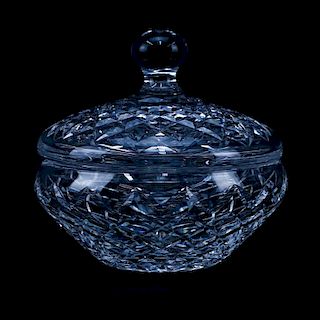 Waterford Cut Crystal Covered Box