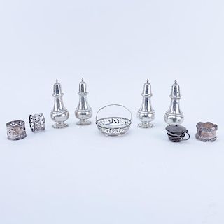 Collection of Miscellaneous Sterling Silver Table Top Items