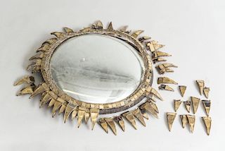 LINE VAUTRIN RESIN AND GLASS MIRROR