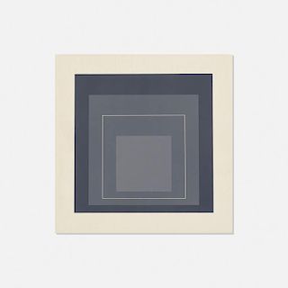 Josef Albers, White Line Square V