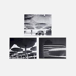 Artist Unknown, Johnson Wax Building architectural photographs, collection of three works