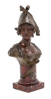 * After Georges van der Straaten, 19TH CENTURY, Bust of a Woman