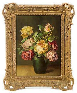 * C. H. Bennett, (Late 19th/Early 20th century), Still Life with Roses