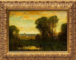 * Benjamin Eggleston, (American, 1867-1937), Sunset