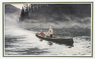 Tom Hennessey, (20th century), Men Fishing