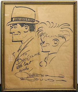 Chester Gould, (American 1900-1985), Dick Tracy