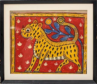 Indian School, (20th century), Untitled (Tiger)