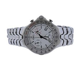 Ebel Sportwave Steel Chronograph Watch