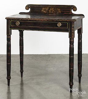 New England Sheraton painted dressing table