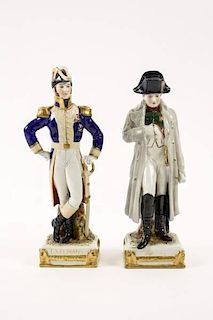 Two Samson Porcelain Figures from French History