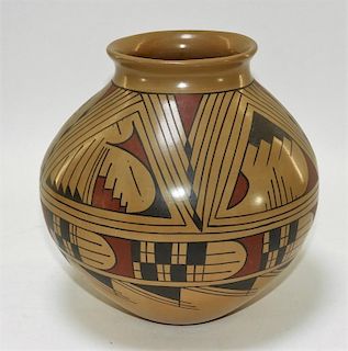Jesus Pena Native American Acoma Pottery Vase