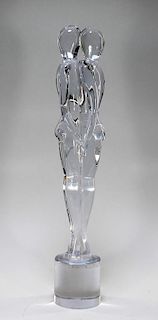Renato Anatra Vetri Murano Glass Lovers Sculpture