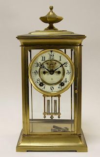 Ansonia American Brass Regulator Clock