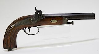 C.1840 French Percussion Target Pistol
