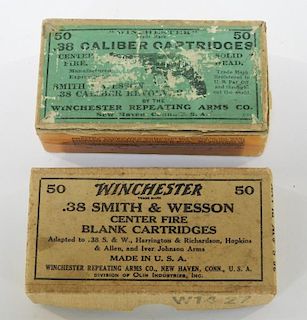 Antique Winchester .38 Caliber Bullets Sealed