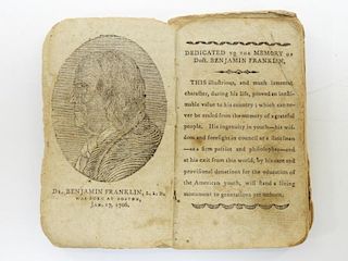 C.1802 The Franklin Primer Moral Lessons Chapbook