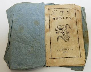 C.1832 The Medley Children's Stories Chapbook