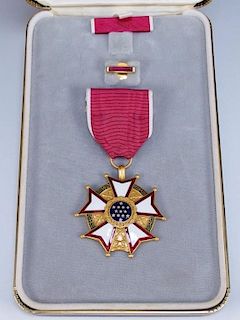 US Legion of Merit Medal to Paul Lavault