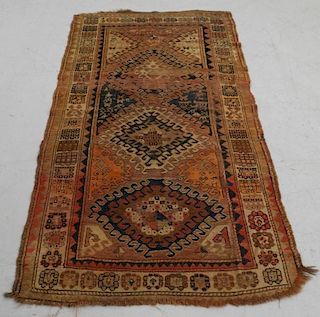 Middle Eastern Kurdish Borchalou Carpet Rug