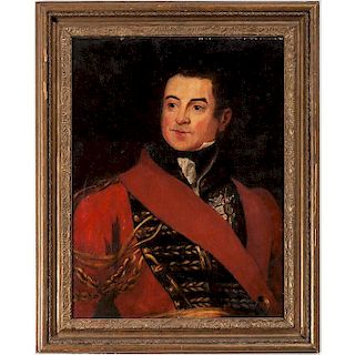 English School, Portrait of a Military Officer