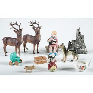 Collection of Miniature Furniture, Toys and Other Items