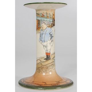Royal Doulton Dickens, The Fat Boy Candlestick