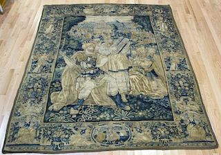 Magnificent Antique  Continental Tapestry.