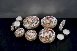 A Set of Royal Crown Derby Olde Avesbury China