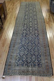 Large Antique and Finely Hand Woven Runner