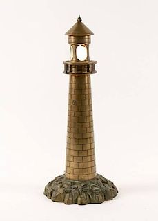 Bronze Lighthouse Table Lamp