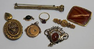 JEWELRY. Antique/Vintage Jewelry Grouping.
