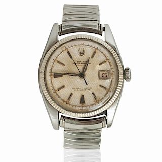 Rolex Men's Stainless Oyster Perpetual Datejust Watch